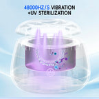 Ultrasonic Aligner And Denture Cleaner With UV Sterilization