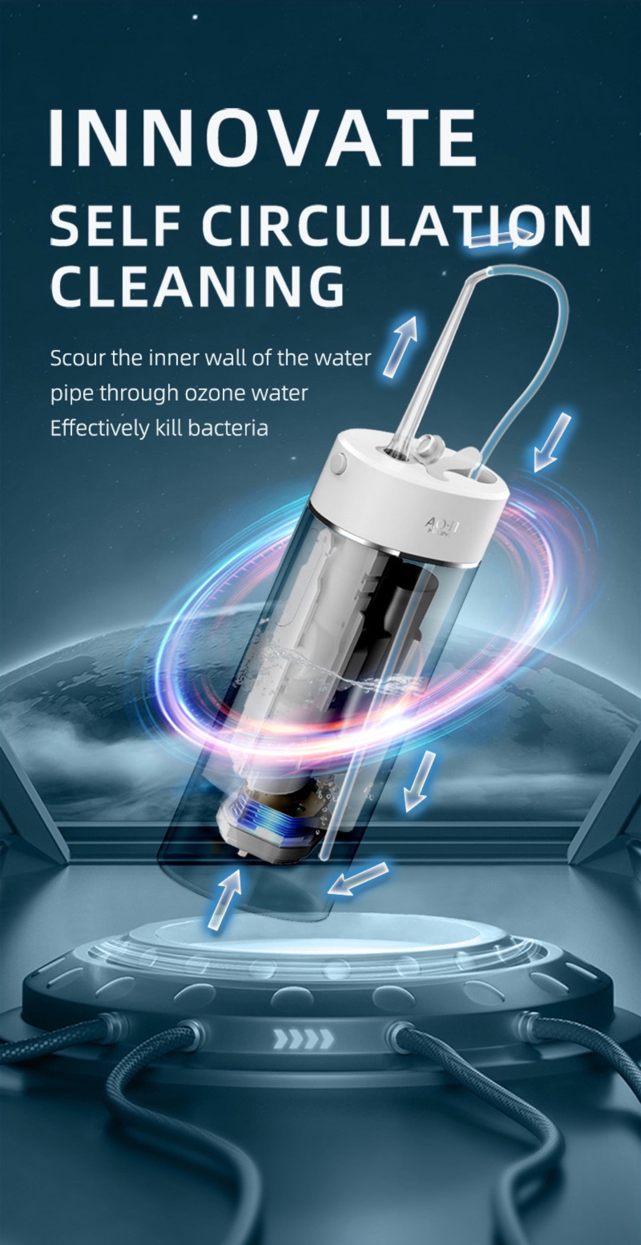 Ozone Water Flosser
